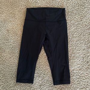 Size 10 black lulu lemon leggings